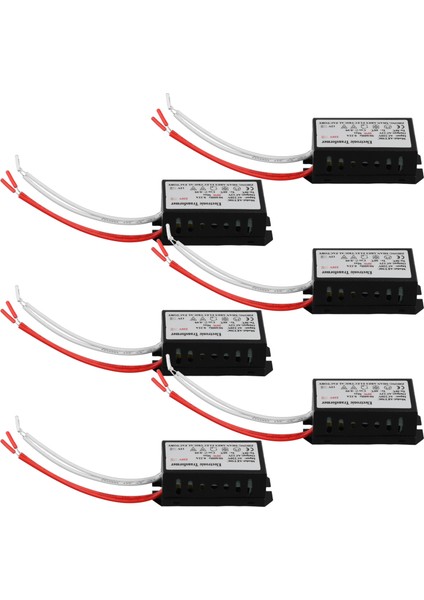 6pcs Transformatör 220V Ila 12V Adaptörü Kristal Halojen Kuvars Lambası 50W (Yurt Dışından) modelleri