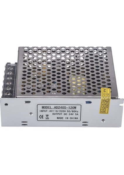 Ac 100V ~ 220V - Dc 24V 5A 120W Voltaj Dönüştürücü Anahtar LED Şerit Için Güç Kaynağı (Yurt Dışından) fiyatları