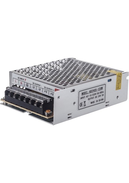 Ac 100V ~ 220V - Dc 24V 5A 120W Voltaj Dönüştürücü Anahtar LED Şerit Için Güç Kaynağı (Yurt Dışından) fırsatları