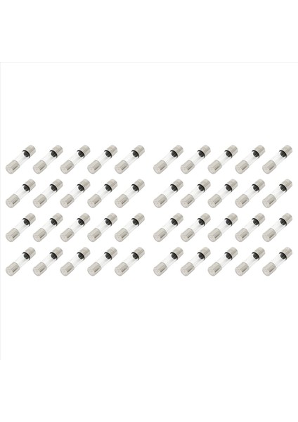 40X 250 V 2A F2AL Hızlı F Bağlantı Cam Tüp Sigortası 5 mm x 20 mm (Yurt Dışından)
