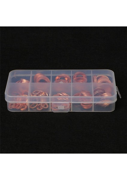 200PCS O Yüzük Bakır Metrik Yıkayıcılar Çiftlik Kiti Düz Sızdırmazlık Yıkayıcı 9 Boyutlar M5 M6 M8 M10 M12 M14 (Yurt Dışından) indirimleri