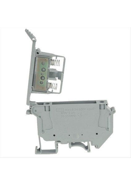 Uk5-Hesi UK5RD LED Dın Ray Sorumu Terminal Temerli Taraf Edilmesi Terminal Blok Vida Klipsi (6 Pcs Paket Gri) (Yurt Dışından) fırsatları