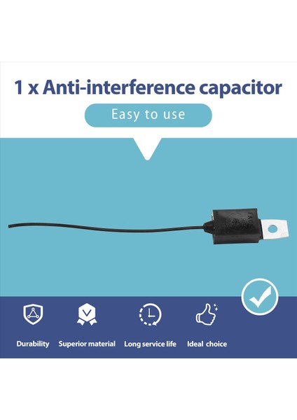 6555K9 Peugeot 206 Citroen Zx Elysee Araç Arabası Anti-Müdahale Kondansatörü Ateşleme Kondansatörü Direnci (Yurt Dışından) indirimleri