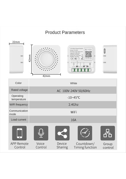 16A Wifi Mattre Güç Ölçümlü Akıllı Anahtar Mini Akıllı Kırıcı Akıllı Yaşam Kontrolü Desteği Google Home (Yurt Dışından) fırsatları