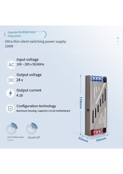 LED Transformatör 24 V Transformatör 24 Volt Sürücü LED Şerit LED Ampuller Için Sabit Voltaj LED Transformatör 400W (Yurt Dışından) fırsatları