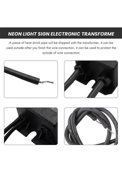 Neon Işık Transformatör Işareti Transformatör Besleme 3kv 30MA 5-25W Herhangi Bir Cam Neon Işık Işareti Için Uyum (Yurt Dışından) fiyatları