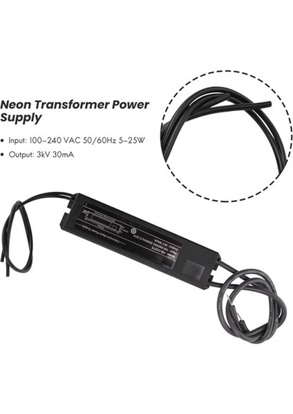 Neon Işık Transformatör Işareti Transformatör Besleme 3kv 30MA 5-25W Herhangi Bir Cam Neon Işık Işareti Için Uyum (Yurt Dışından) indirimleri