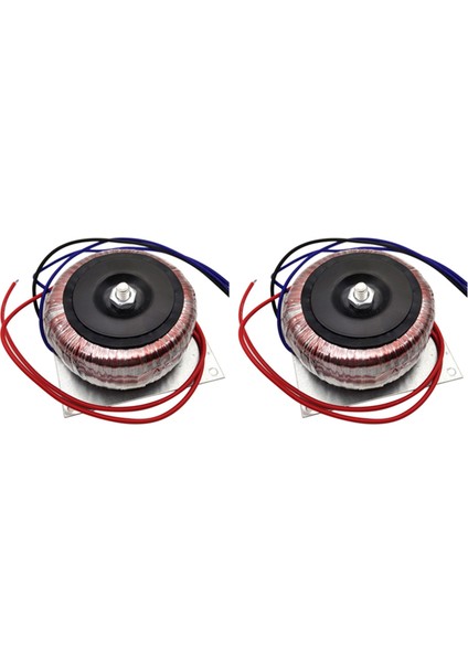 Güç Amplifikatörü Için 2x Çift 15V Bakır Toroidal Transformatör Güç Kaynağı Çift Güç Kaynağı Döngü Transformatörü (Yurt Dışından)