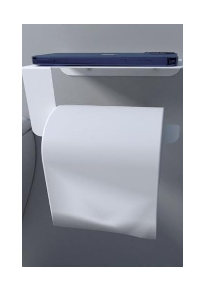 Metal Beyaz Telefon Raflı Tuvalet Kağıtlık, Wc Kağıtlık ve Tuvalet Kağıtlığı fiyatları