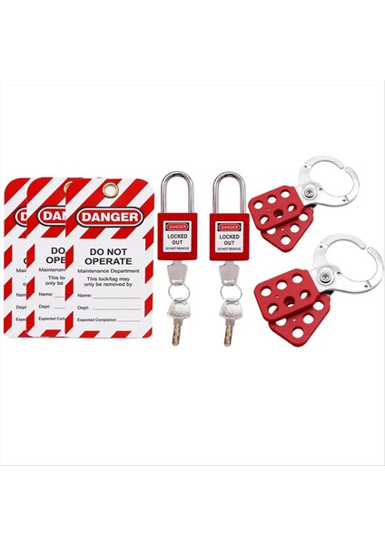 Kilitleme Tagout Kiti Güvenlik Asma Kilitler Grup Kilitleme Kaspları Kara Cep Torbası ile Evrensel Devre Kesici Kilitleme (Yurt Dışından) fiyatları