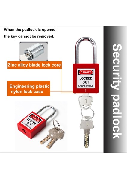 Kilitleme Tagout Kiti Güvenlik Asma Kilitler Grup Kilitleme Kaspları Kara Cep Torbası ile Evrensel Devre Kesici Kilitleme (Yurt Dışından) indirimleri