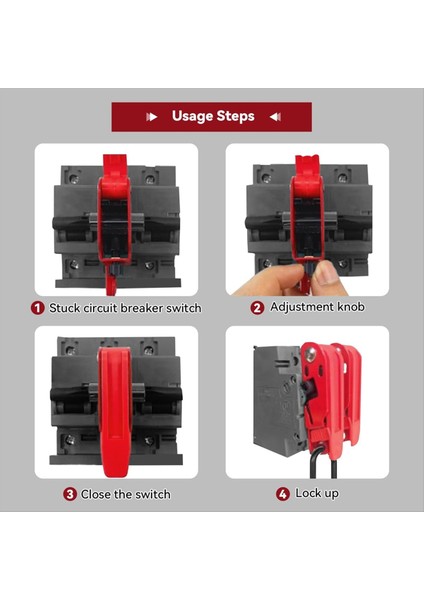 Standart Tek ve Çift Geçişler Için Devre Kesici Kilitleme Seti Devre Kesici Kilitleme Kilitleme Etiketi Etiketi (Yurt Dışından) fiyatları