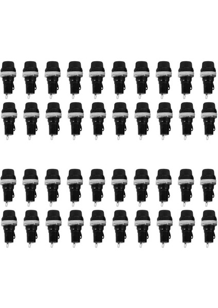 40 Adet Elektrik Paneli Monte Edilmiş 5 x 20MM Sigorta Tutucusu (Yurt Dışından)