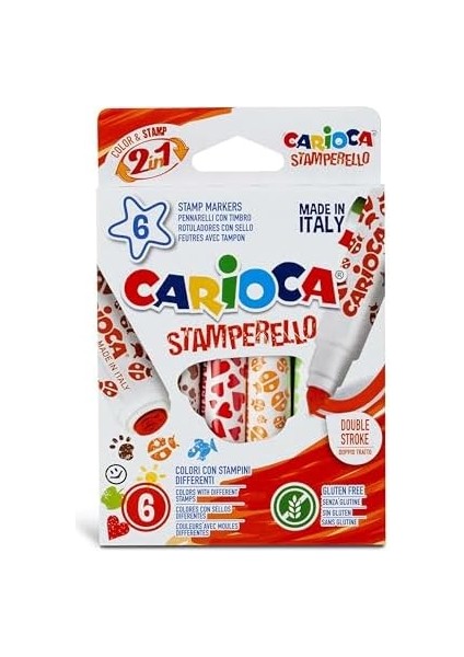 Stamperello Yıkanabilir Keçeli 6'lı modelleri