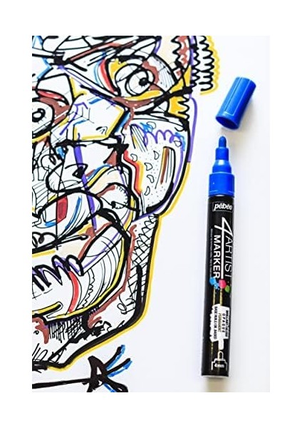 580018 Yağ Bazlı Çok Amaçlı Markör, 2 mm fiyatları