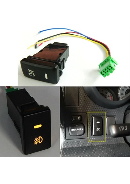 Toyota Tacoma Land Cruiser Reiz Hilux Prado 120 Fj Cruise LC76 LC78 LED Anahtarı (Yurt Dışından) indirimleri