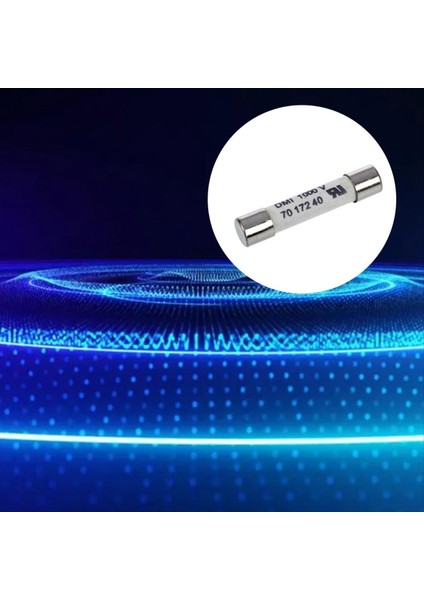 1000V 500MA 10PCS 6 3X32MM Çok Fonksiyonlu Uyumlu Taşınabilir Portatif Beyaz Seramik Sigorta Multimetre Için (Yurt Dışından) fırsatları