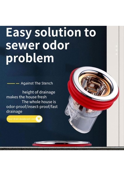 2pcs Duş Banyo Mutfak Zemin Drenaj Kanalizasyonu Anti-Orak Kapağı Drenaj Tapası Borular Için Tuvalet Tuvalet Banyo Mutfak (Yurt Dışından) indirimleri