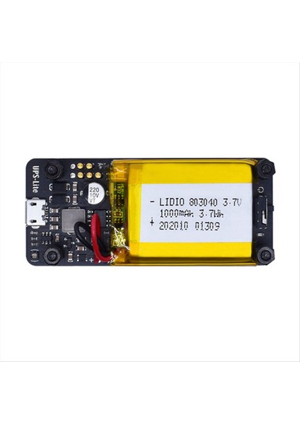 Ups-Lite Güç Kartı Güç Algılama Fonksiyonu Pil Paketi Şarj Cihazı Aksesuar 1000MAH Pil Ahududu Pi Zero (Yurt Dışından)