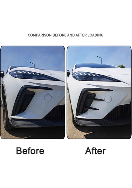 Araba Ön Tampon Soyucu Yan Hava Havalandırma Trim Kapak Mg 4 Mg4 Ev Mulan 2023 Aksesuarlar (Yurt Dışından) modelleri