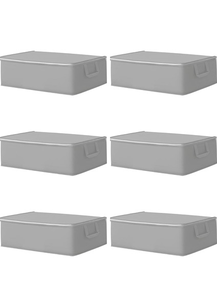 6 Adet Hurç Seti Büyük Boy Altı Çekyat Düzenleyeci Çeyiz Bohçası 64 x 45 x 22