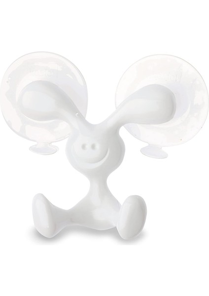 Beyaz Tavşanlı Duvar Askısı