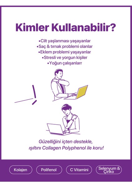 Collagen Polyphenol - 30 Kapsül modelleri