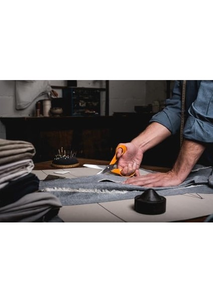 El Sanatları, Dikiş ve Ofis Işleri Için Evrensel, Klasik, Uzunluk: 21 Cm, Sağ Elini Kullananlar Için, Turuncu, 1005148 fiyatları