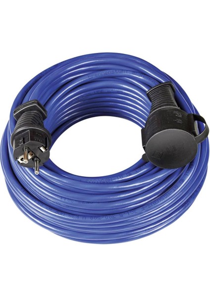 Bremax Uzatma Kablosu Ip 44 10 Metre Mavi