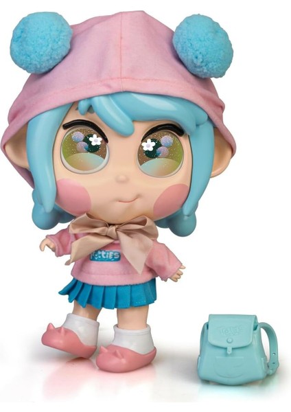 Mia, Trottie Tokyo Bebek, Animasyon Serisinden Seyahat Bebekleri, Çanta ve Harita Gibi Aksesuarları Vardır, 3 Yaşından Itibaren Çocuklara Hediye Etmek Için Ideal, Famosa (TFT01000)