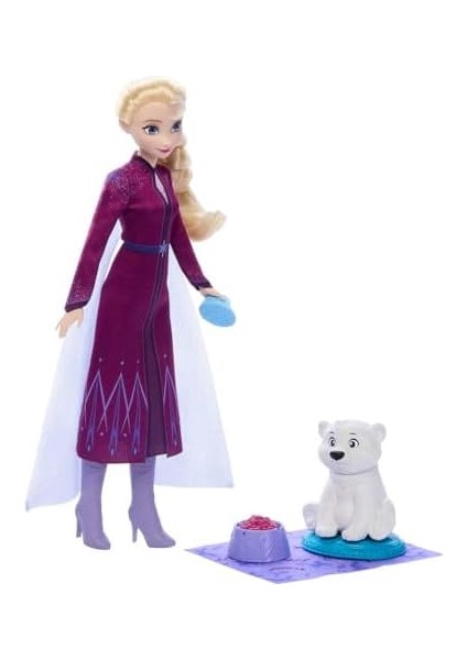 Karlar Ülkesi Bebek ve Yavru Ayıcık Figürü, Ayıcığın Yatağı ve Battaniyesi Dahil 4 Aksesuar, JFG16 modelleri