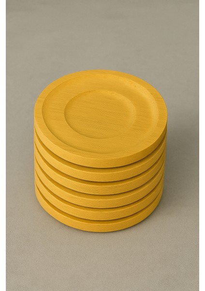 6’lı Yuvarlak Bambu Bardak Altlığı Seti – Doğal, Şık ve Dayanıklı İçecek Altlığı fiyatları