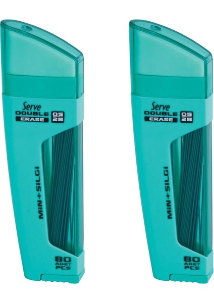 Dble Mek Kur Klm Ucu-Slg 05MM Nane Yesılı 2lı Set