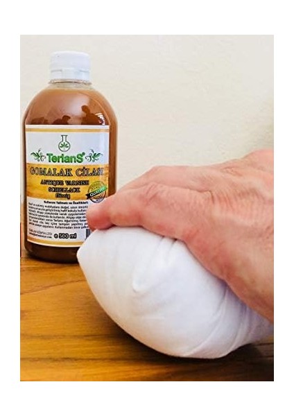 Ahşap Cilası Gomalak 500 ml + Sürme Topu Hediye modelleri