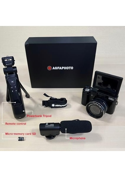 Vlog 4K Fotoğraf + Video Çekim Seti modelleri