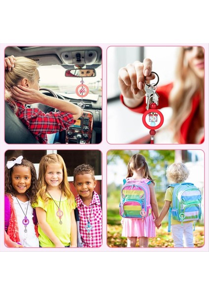 20 Set Silikon Boncuklu Daireler 65MM Silikon Boncuk Halkaları Boncuklu Anahtar Zincir Yapımı Kit Dıy Anahtarlık Kolye (Yurt Dışından) fırsatları