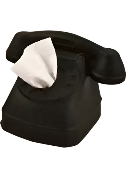 Eski Moda Telefon Dokusu Kutusu Lüks Avrupa Tarzı Komik Doku Kutusu Ev Taşıma Süsleri B (Yurt Dışından)