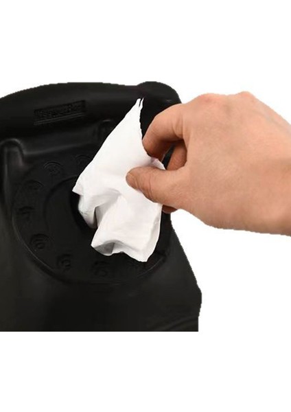 Eski Moda Telefon Dokusu Kutusu Lüks Avrupa Tarzı Komik Doku Kutusu Ev Taşıma Süsleri B (Yurt Dışından) fiyatları