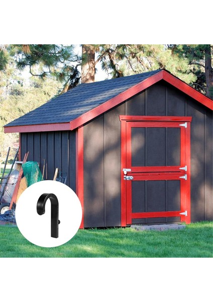 Suncast/zanaatkar Kulübesi Için 6pc Alet Kancaları Premium Plastik Kulübe Bahçe Garaj Depolama Organizasyonu Aksesuarları Dökülme Kancaları (Yurt Dışından) fırsatları