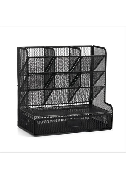 10 Bölme ve Çekmeceli Geniş Metal Zemin Dolapları Ev ve Ofis Için Idealdir (Yurt Dışından)