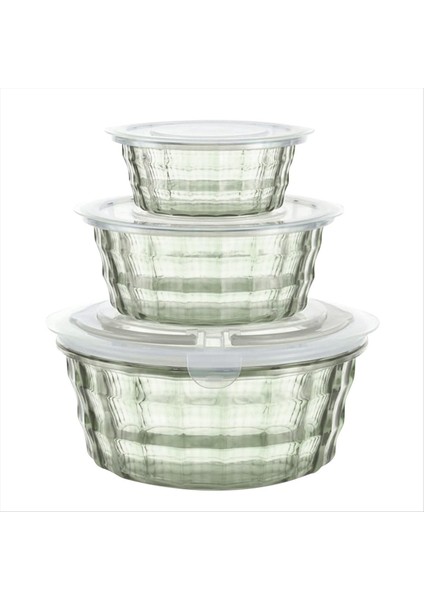 Plastik Meyve Kutusu Meyve Kapları Tureen Kasesi Şeffaf Plastik Kap Plastik Kabı Kapalı Kap Yeşili (Yurt Dışından)
