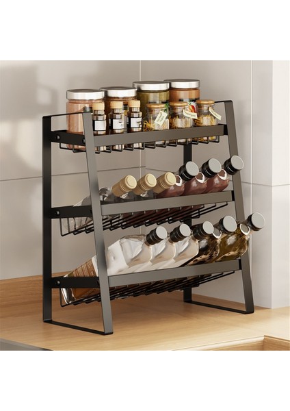 Baharat Rafı Depolama Rafı Çok Katmanlı Çeşni Spice Raf Mutfak Depolama Tasarımı (Yurt Dışından) modelleri