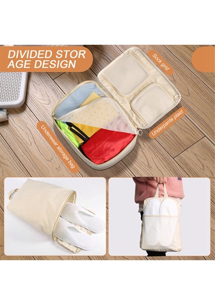 Seyahat Için Paket Küpleri - Aile Için Bagaj Organizatör Çantaları Ağır Nefes Alabası Seyahat Paketleme Küpleri Valizler (Yurt Dışından) modelleri