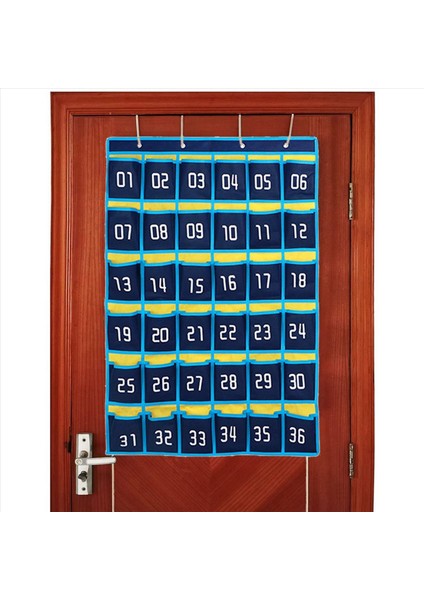 6x 36 Numaralı Cepler Grafik Cep Telefonu Asma Depolama Çantası Asma Sınıfı Telefon Hesap Makinesi Sahipleri Için Organizatör (Yurt Dışından) fırsatları