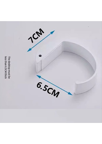 Yuvarlak Yuvarlak Çanta Kanca Hook Masa Yan Çanta Asma Aracı Çıkarılabilir ve Hareketli Çanta Stand Çok Işlevli Tablo Kancası C C (Yurt Dışından) fiyatları