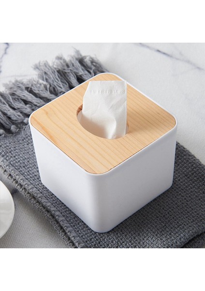 6x Kare Doku Kutusu Doku Kutusu Ahşap Kapaklı Ev Çıkarılabilir Mini Ahşap Doku Kutusu (Yurt Dışından) fırsatları