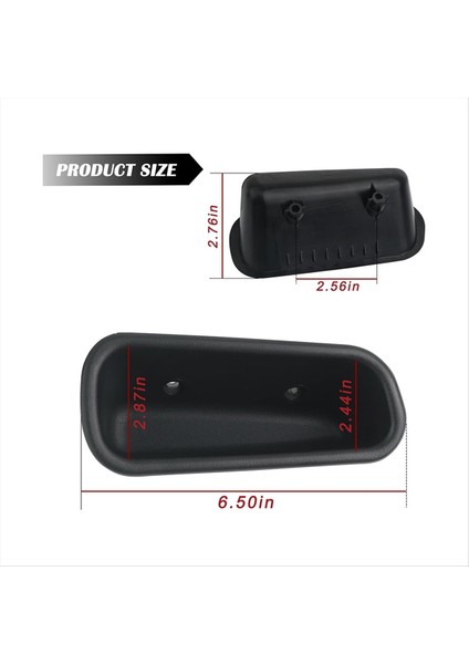 Araba Sol Iç Kapı Çekme Sap Kupası Dodge Ram 1500 1994-2001 3500 2500 1994-2002 Araba Iç Parçaları 4741405 (Yurt Dışından) indirimleri