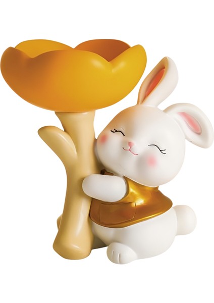 Şanslı Dekorasyon Şanslı Depolama Raf Tepsi Depolama Rafı Ev Dekorasyon Aksesuarları Altın (Yurt Dışından)