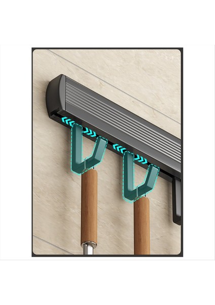 8-Gooks Mutfak Kanca Rafı Monte Askı Rafı Raflı Kaşık Kürek Kesme Tahtası Organizatör Mutfak Aksesuarları Siyah (Yurt Dışından) indirimleri