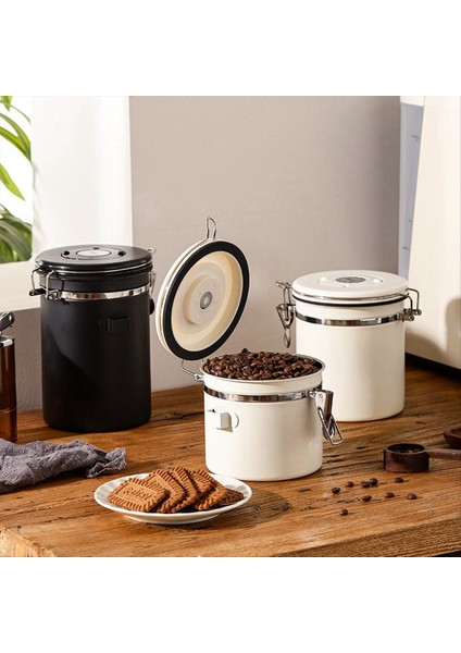 Kahve Tanisti Hava Etki Fasulye Konteyneri Tarih Tracker Paslanmaz Çelik Mutfak Saklama Kutusu 1 5l Gösterildiği Gibi (Yurt Dışından) fırsatları